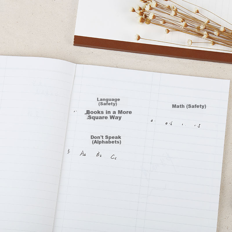 KOKUYO Campus Wireless Binding Notebook Soft Cover Notebook with Dividers, B5 Size, 60 Sheets, 1 Book, WCN-CNB1633