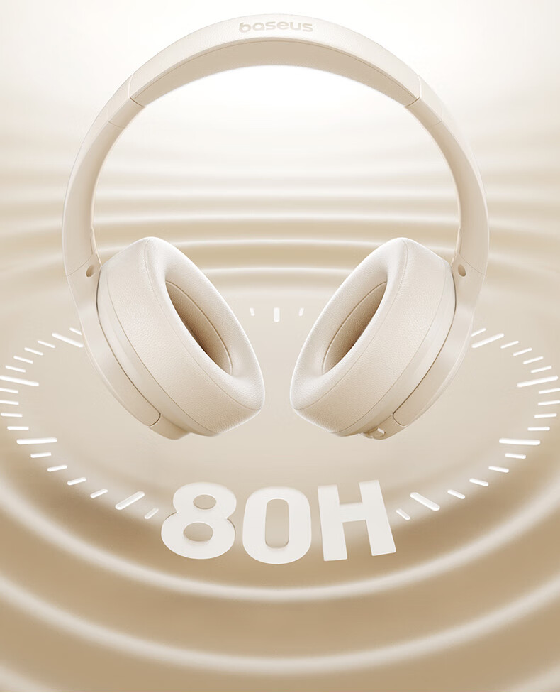Baseus BH1 Air Retro Headphones, Over-Ear Wireless Bluetooth V6.0, High-Definition Sound Quality, Fashionable Digital Styling, Metal Millennium Y2k, Internet Celebrity Atmosphere 14