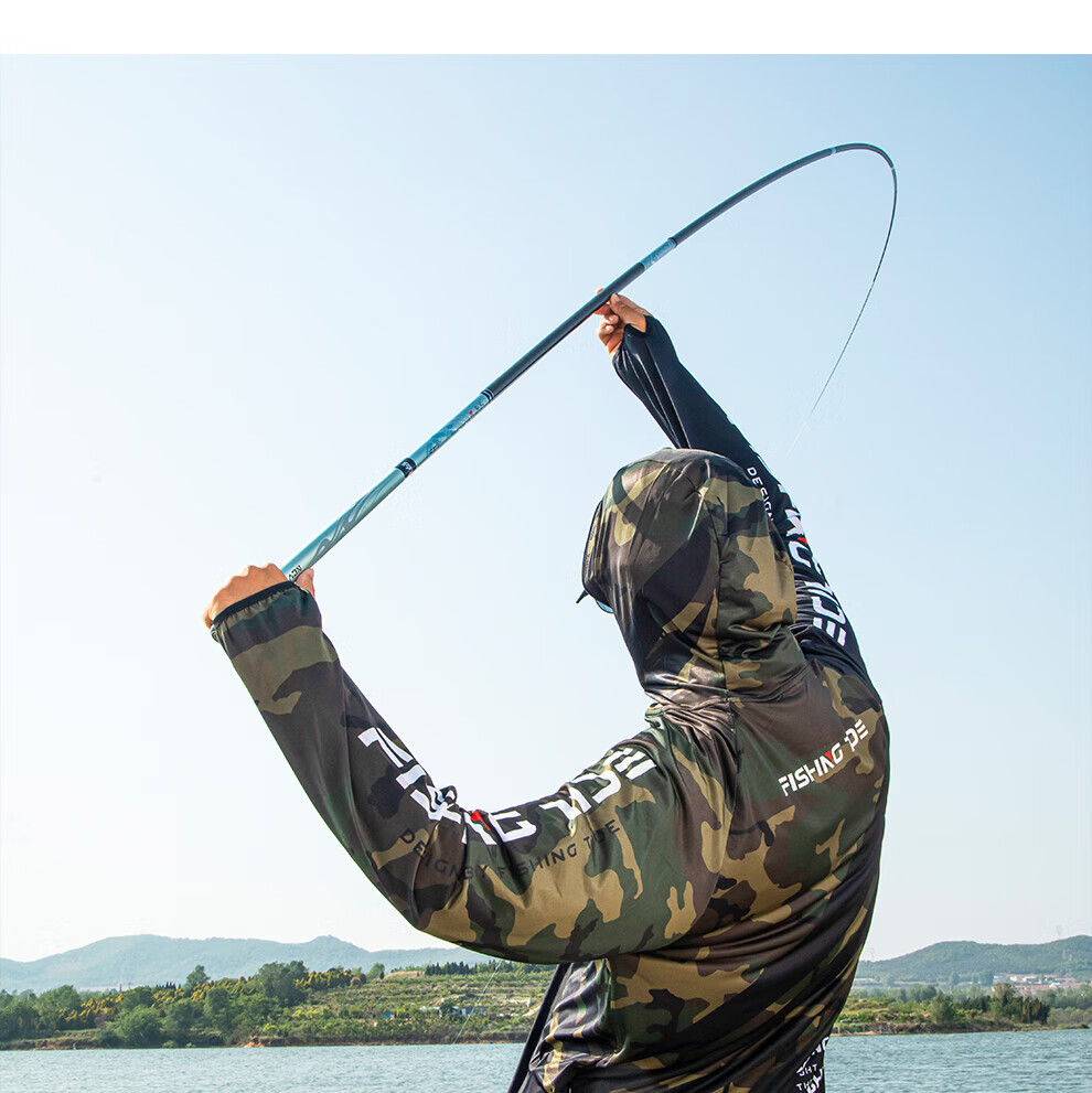 Jinglang Fishing Rod Hand Rod 6.3m Ultra-Light Hard Carbon Fishing Rod 28-Tone Comprehensive Crucian Carp Fishing Pole Tai Fishing Rod Wild Fishing Black Pit Rod 16