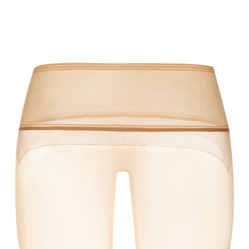 Laimi Runsi [Vanilla Jelly] Ultra-thin Seamless Silky Shiny Aurora Sexy Pantyhose Jade Color 1 Pair L
