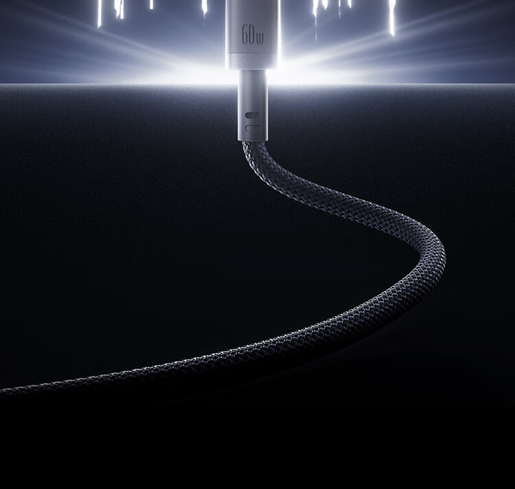Baseus Apple 17/16/15 Type-C Charging Cable Dual-Head PD 60W Fast Charge CTOC 3A Car Charger Compatible with iPhone Huawei Mate70 Laptop 1m White 7