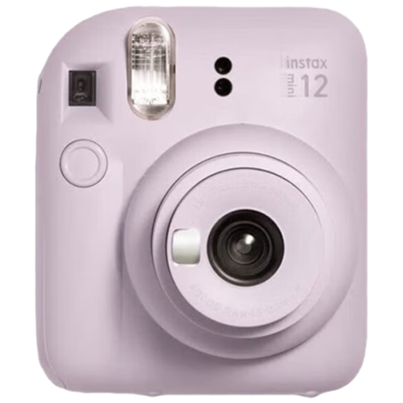 FUJIFILM Instant Camera Mini12, Mini11 Film, One-Step Imaging, Photo Birthday Gift, Mini12, Iris Purple, International Versio