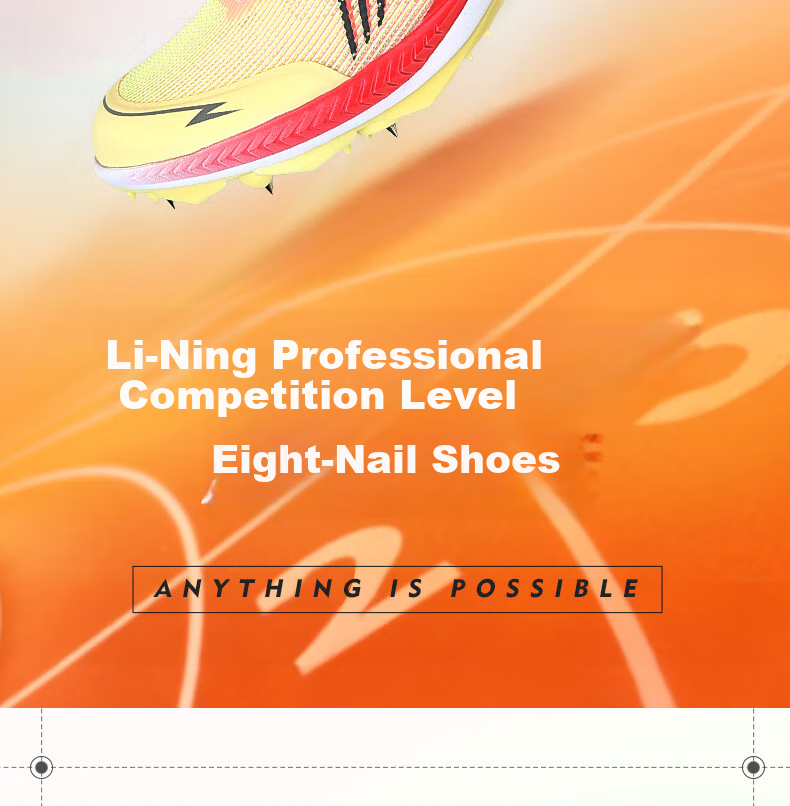 Li-Ning Professional Track And Field Sprint Shoes with Full-Length Carbon Plate, Lightweight for Physical Exams, Training And Competition Running And Long Jump Shoes 2