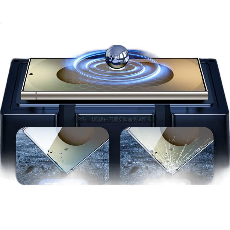 Защитное стекло Shanmo для Samsung Galaxy S25+, полное покрытие, HD Clear, защита от отпечатков пальцев, 2 шт.