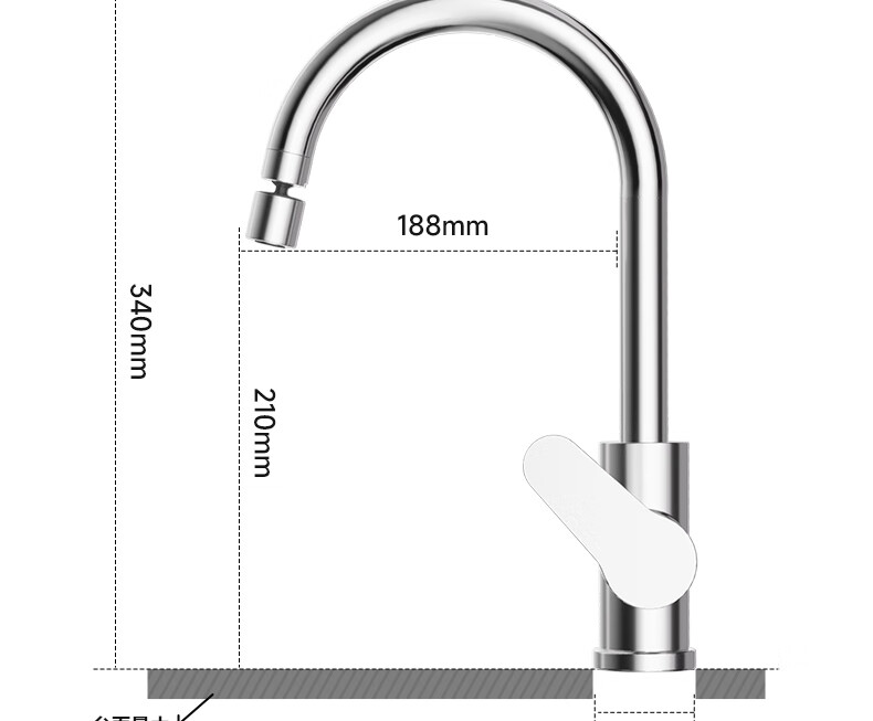 ARROW Kitchen Hot And Cold Faucet with 360° Rotating Double Control Tap for Sink [Renovation Subsidy 15%] 28