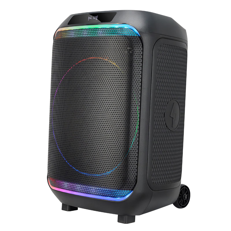 Newmine N532, 12-Inch Square Dance Speaker, Outdoor High Volume, High Quality Sound, Deep Bass, Bluetooth Speaker, High-Fidelity Practical Portable Horn with Microphone, Long Battery Life