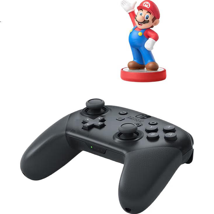 Nintendo Switch Pro Controller, беспроводной геймпад, черный, для Nintendo Switch