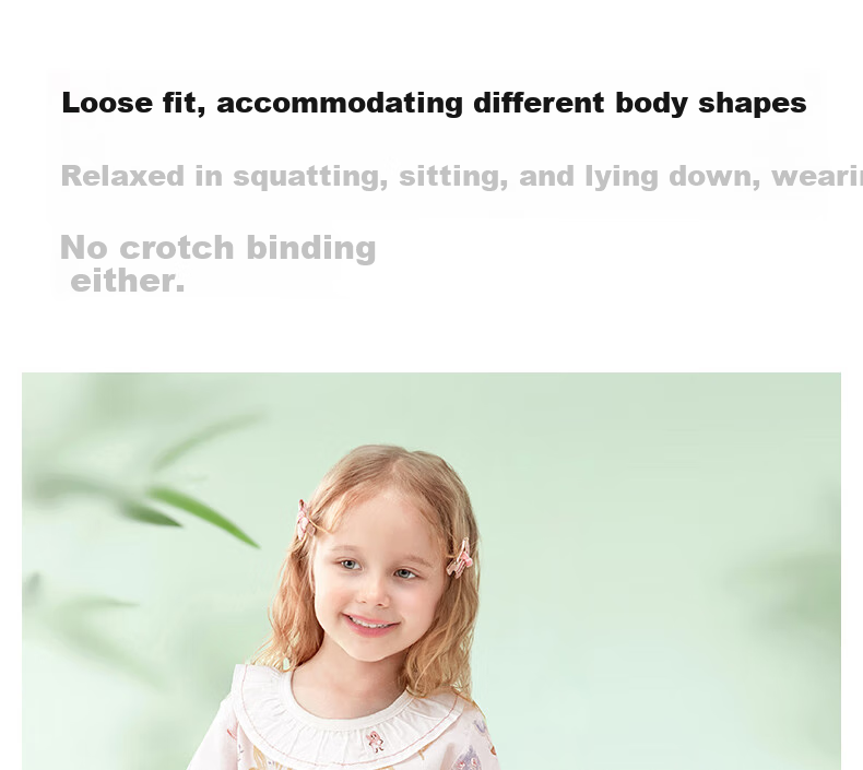 Beitaisi Children's Pajamas, Spring And Autumn Style, Trendy New Design, Boys And Girls One-Piece Sleepwear, Baby Pure Cotton Home Wear Set 10