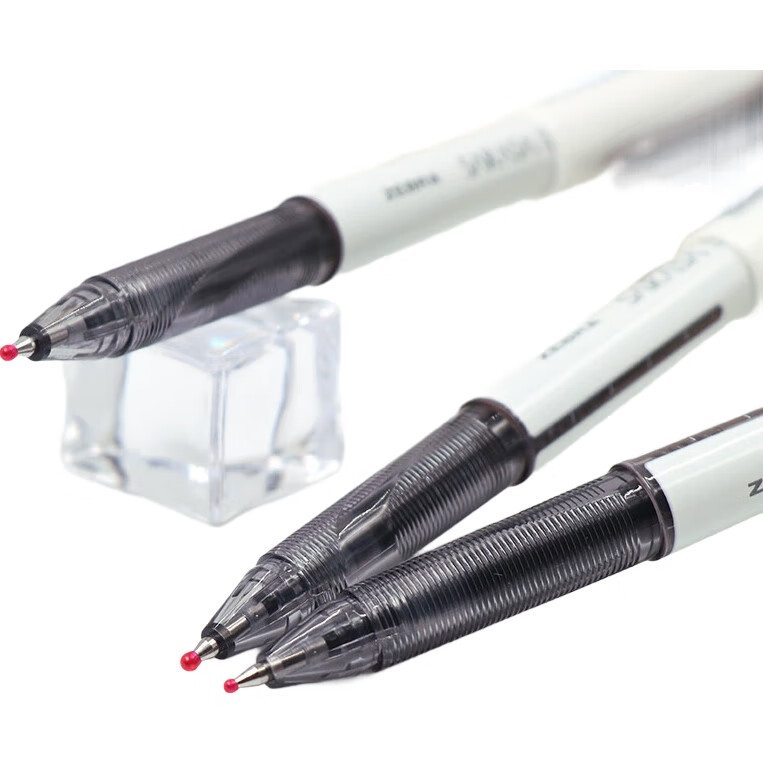 ZEBRA Top Student Pen, 0.5mm Bullet Tip, Pull-Off Cap, Signature Pen, Student Exam Pen for Practice And Office Use, JJZ58 Black, Single Pe