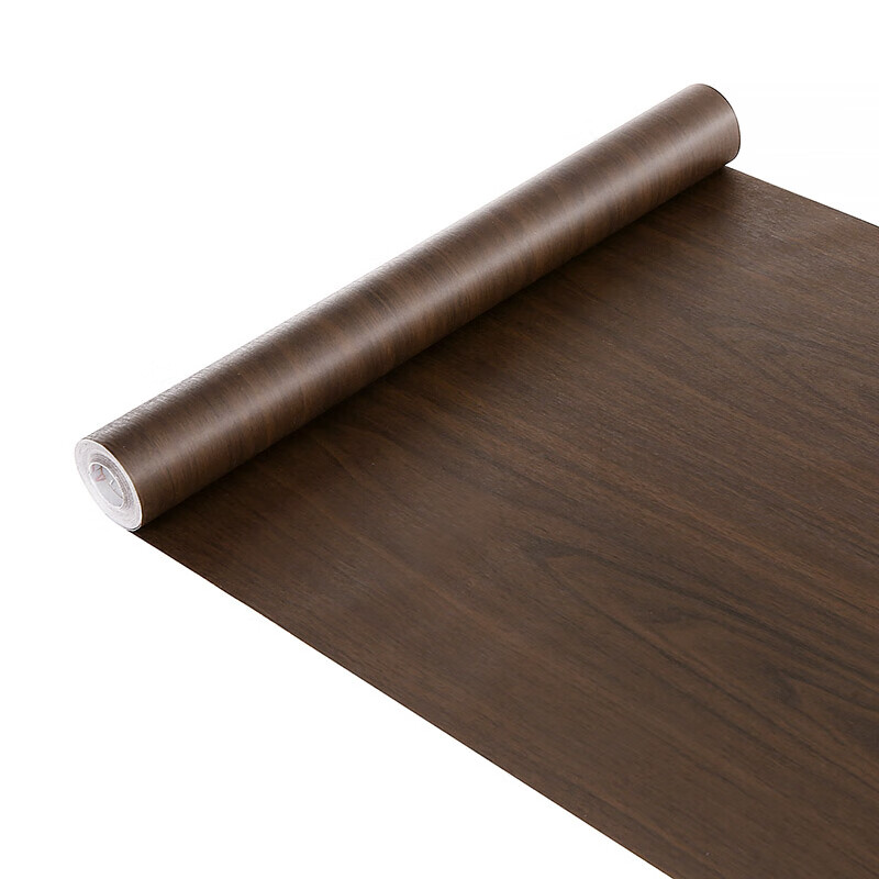 Обойная пленка Ouma Furniture с текстурой дерева, самоклеящаяся, для мебели, столов, шкафов, дверей, орех, 0.6x3 м