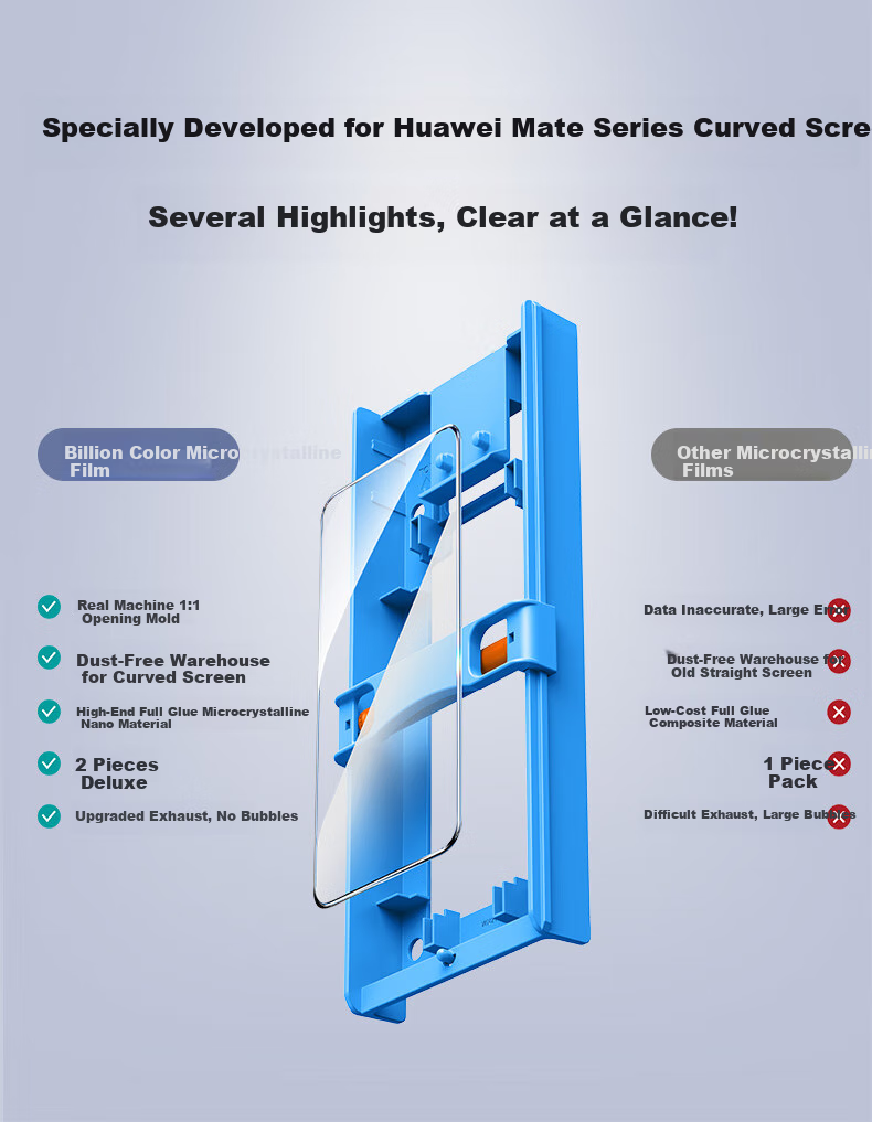 ESR Screen Protector for Huawei Mate 70 Pro, Mate 70 Pro+ Tempered Glass Film, 70 RS Extraordinary Master Full Adhesive Composite Soft Film, Dust-Free Installation, Quick Application, High-Definition Anti-Drop Protective Film 2