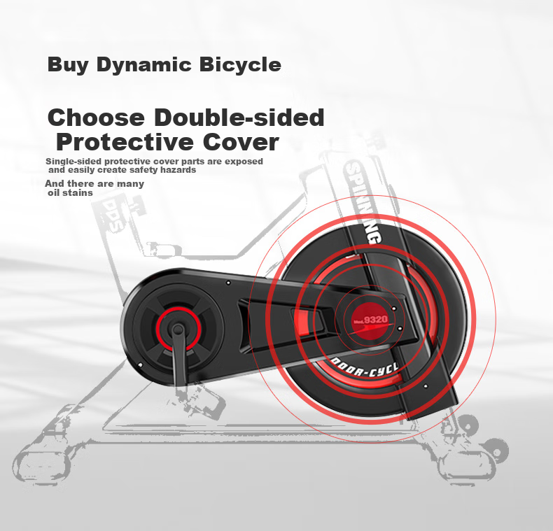 DDS Exercise Bike, Home Fitness Equipment, Indoor Cycling Machine, Workout Bicycle, Fitness Gear DDS9320 12