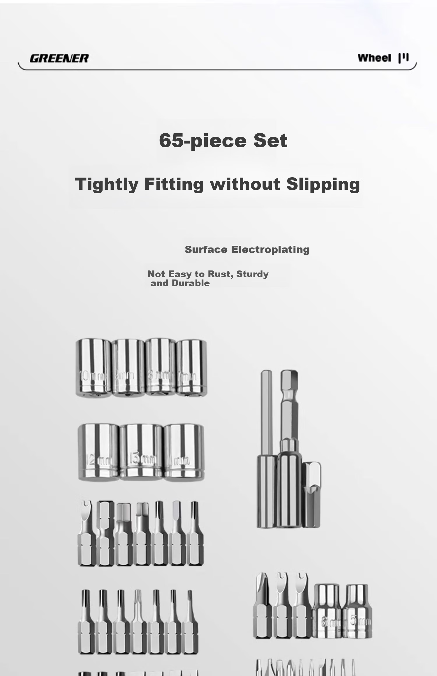 GREENER Precision Screwdriver Set, Complete 34-In Multifunctional Household Hexagonal Portable Laptop Disassembly Tool for Computers 12