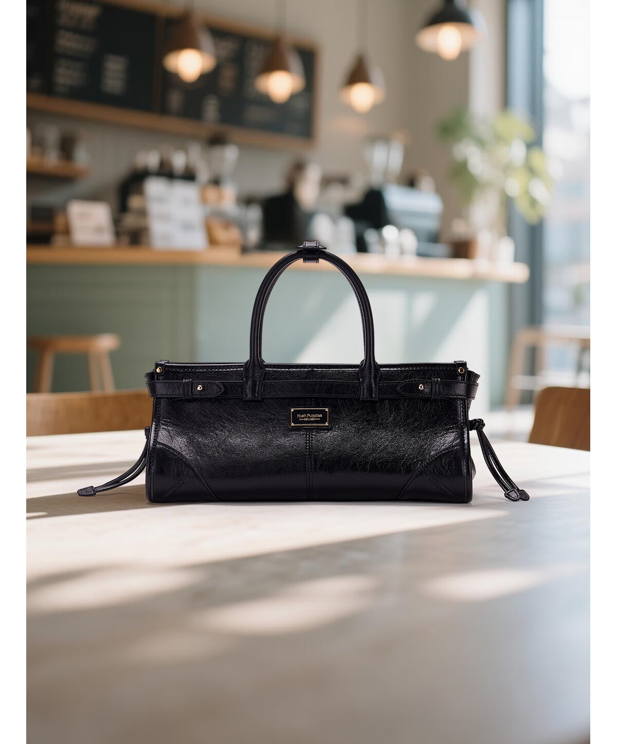 Hush Puppies Women's 2025 New Fashion High-End Handbag Commuter Tote Large Capacity Shoulder Bag Birthday Gift 2