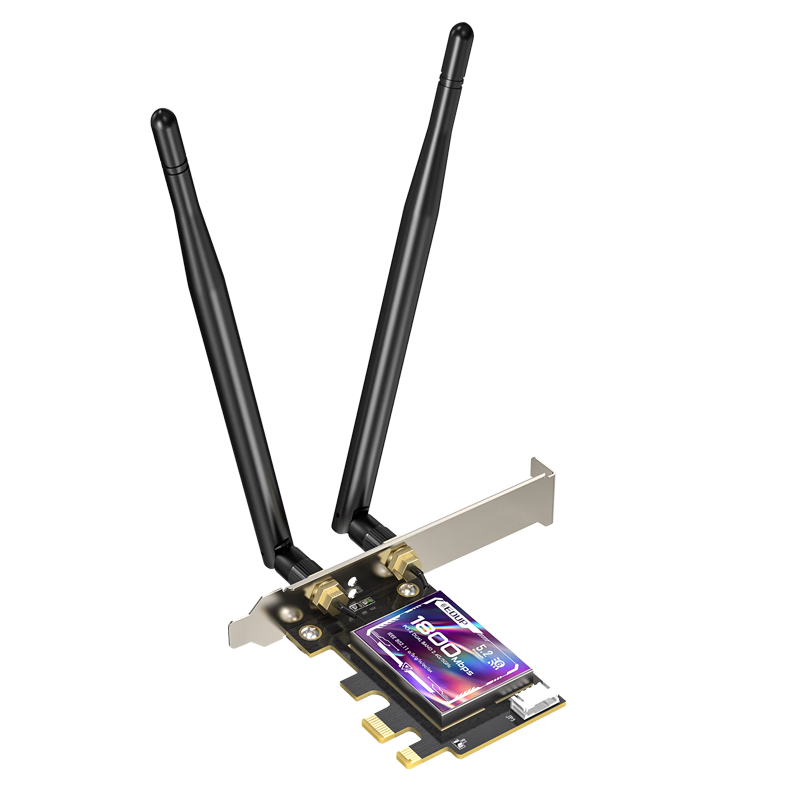 EDUP AX1800 Gigabit Gaming Dual-Band 5G Desktop Built-In PCI-E Interface Wireless Network Card WIFI6 Receiver Transmitter EP-9658