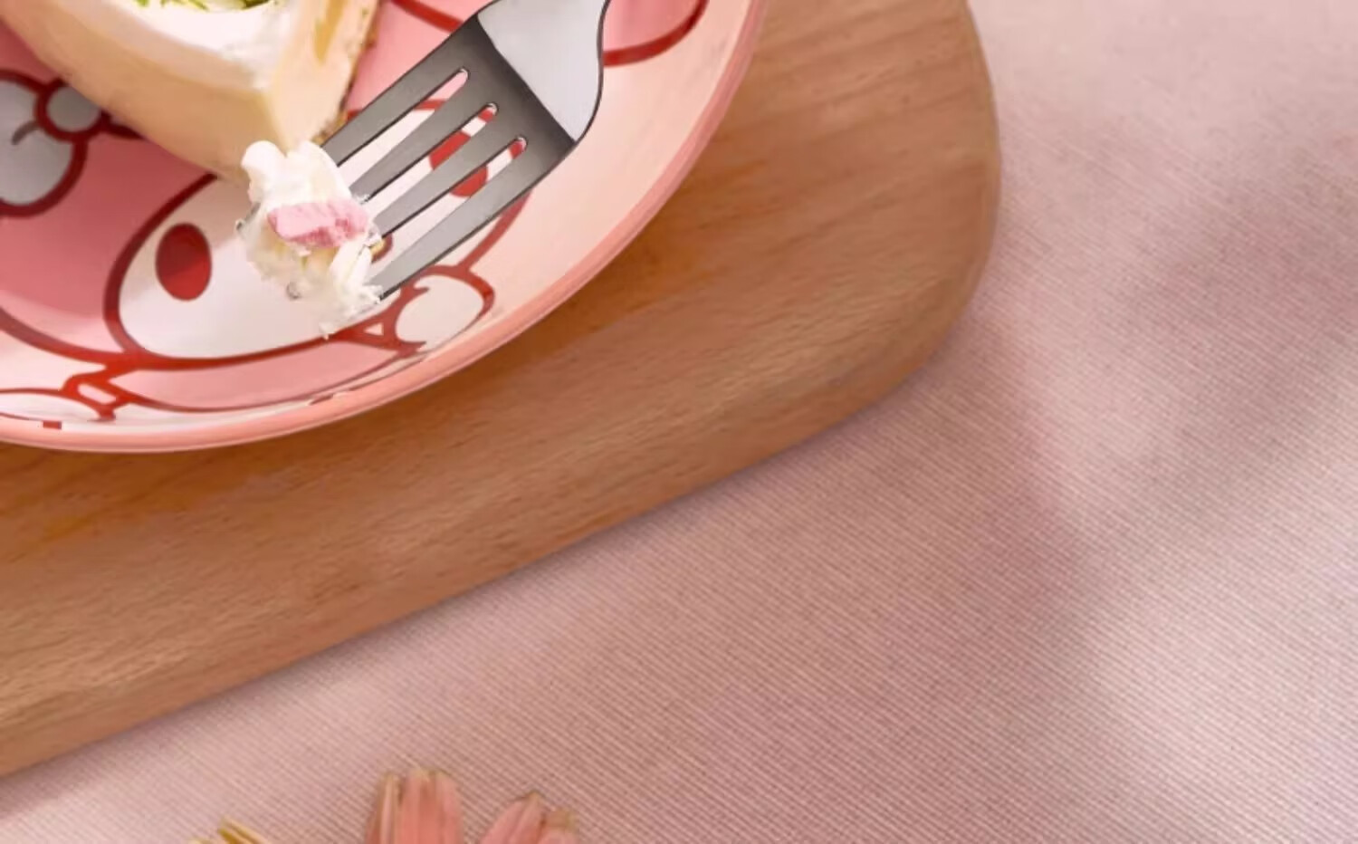 MANCHAOJIA Stainless Steel Fork, Cute Silicone Spoon And Fork for Children's Meals, High-Quality Exquisite Tablespoon for Home Use - HELLO KITTY 4