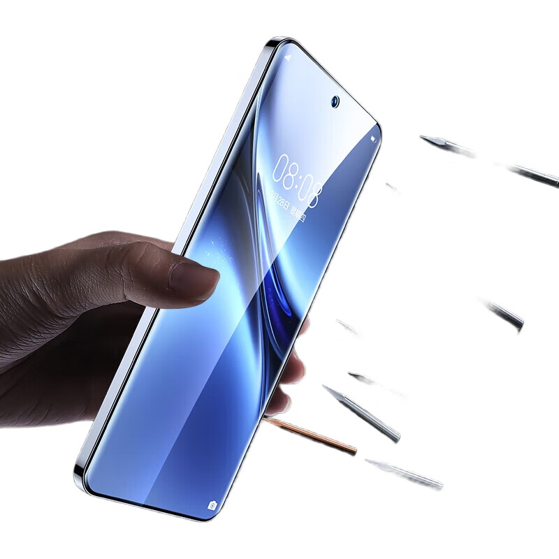 Защитная гидрогелевая пленка BIAZE для Vivo X200 / X200 Pro, полноэкранная, противоударная, антибликовая, 2 шт.
