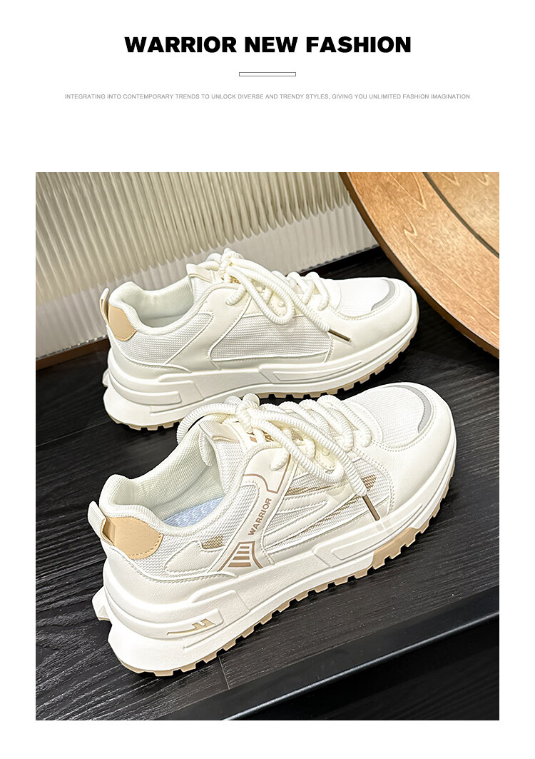 Huili Women's Shoes, 2025 Winter Fashion Youthful Sneakers, Versatile Mesh Sports Shoes for Women, Mika Khaki Color, Size 35 13