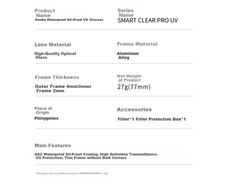 KENKO Clear PRO UV 67MM 3