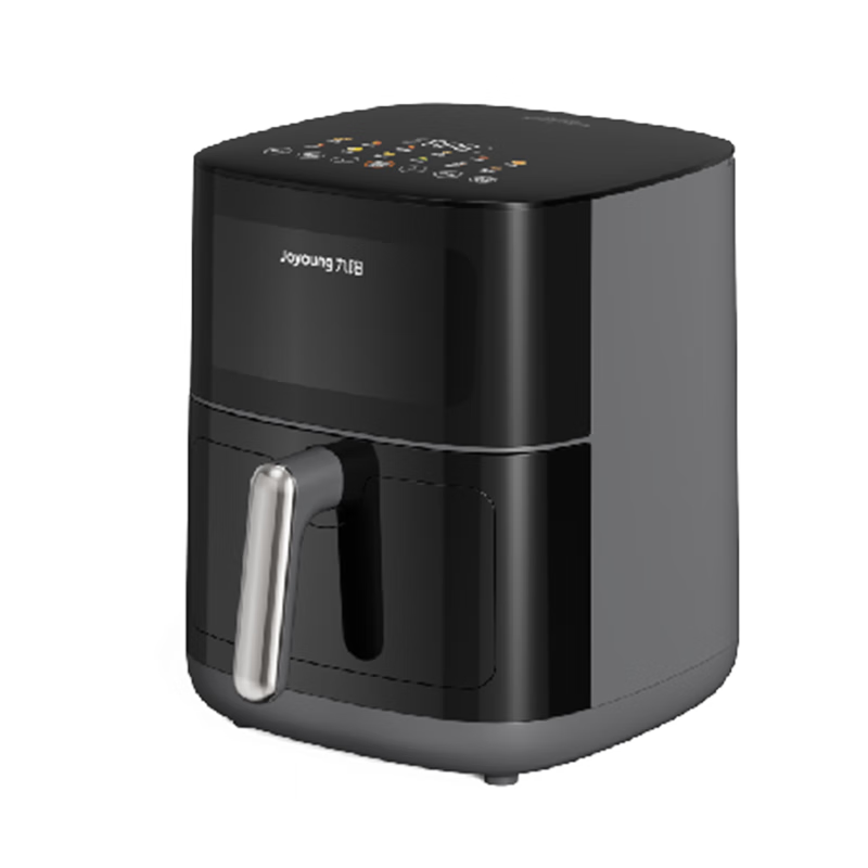 Joyoung Air Fryer, No-Flip Baking, Visible Top And Bottom, 6L Capacity, All-Metal Cavity, Steam And Bake Combo, KL60-V579Y