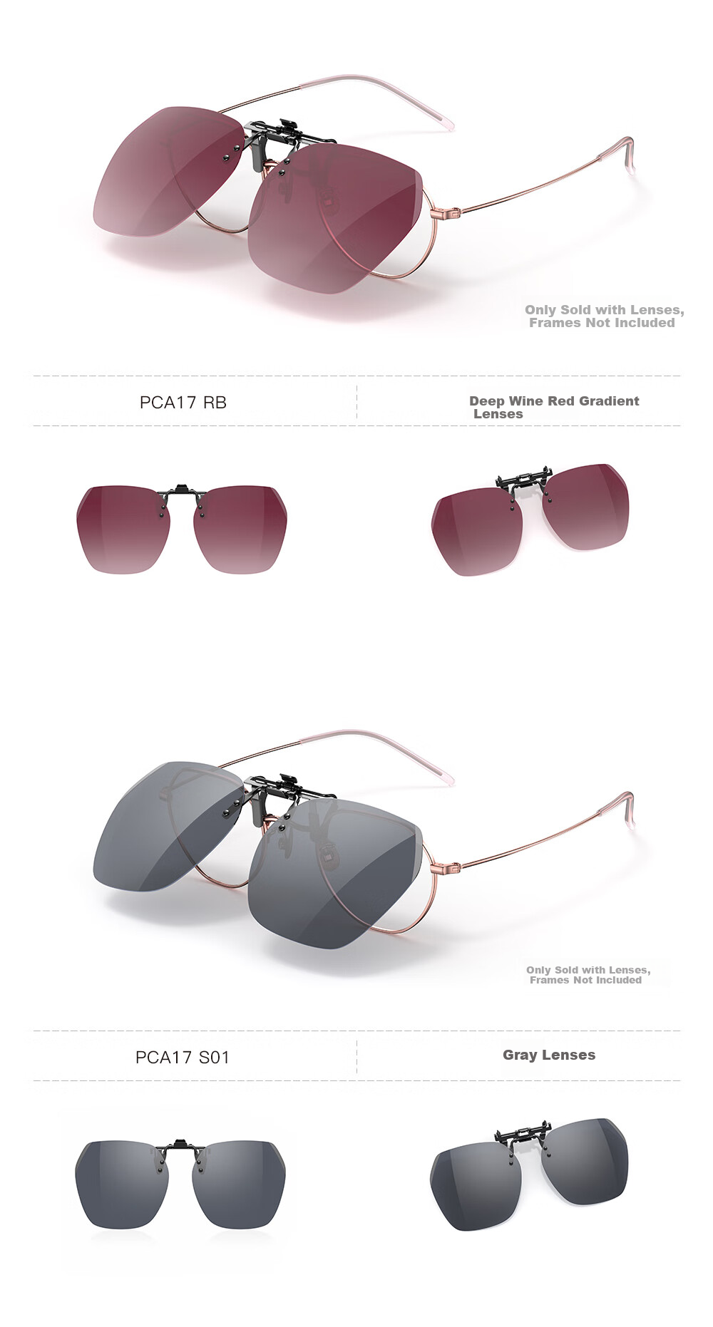 PARIM Myopia Glasses Frame, Sunglasses Clip-On for Women, Driving-Specific, Ultra-Light, Flip-Up Polarized Sunglasses for Men, UV Protectio 15
