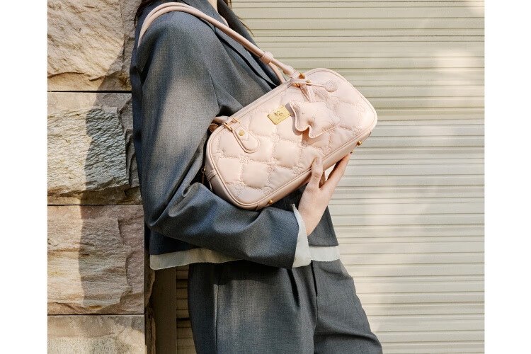 NUCELLE Pegasus Bowling Bag 2026 New Lightweight Luxury Niche Baguette Bag Women's Shoulder Underarm Bag Birthday Gift for Girls 18