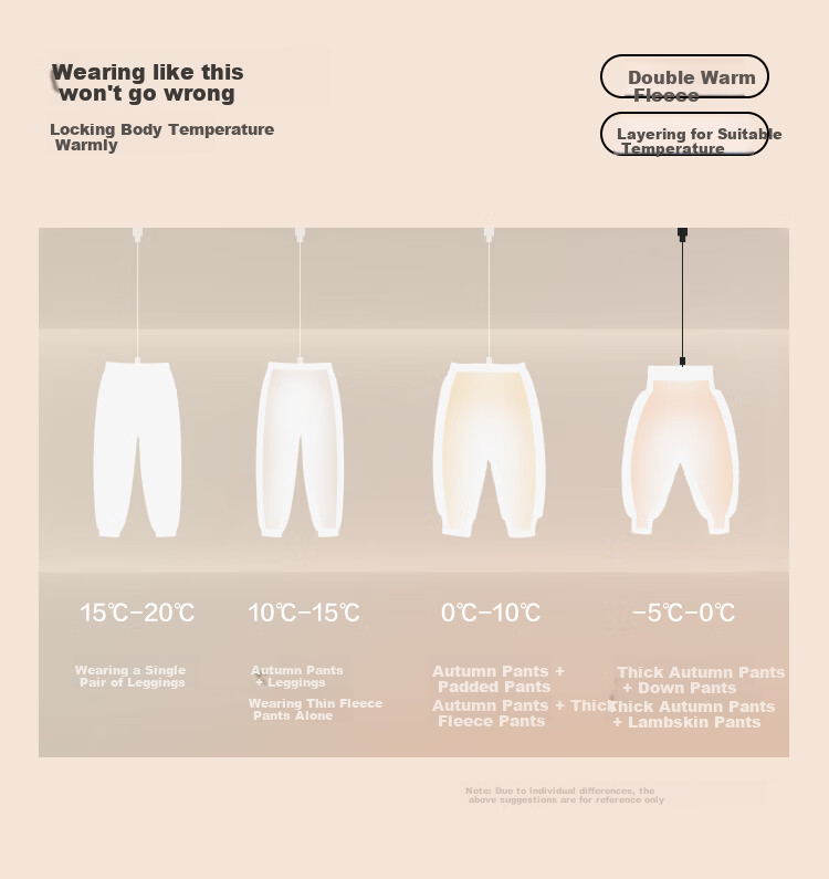 BALABALA BalaOne Loose-Fitting Joggers Pants for Boys And Girls, Winter Warm Trousers 209425108202 3
