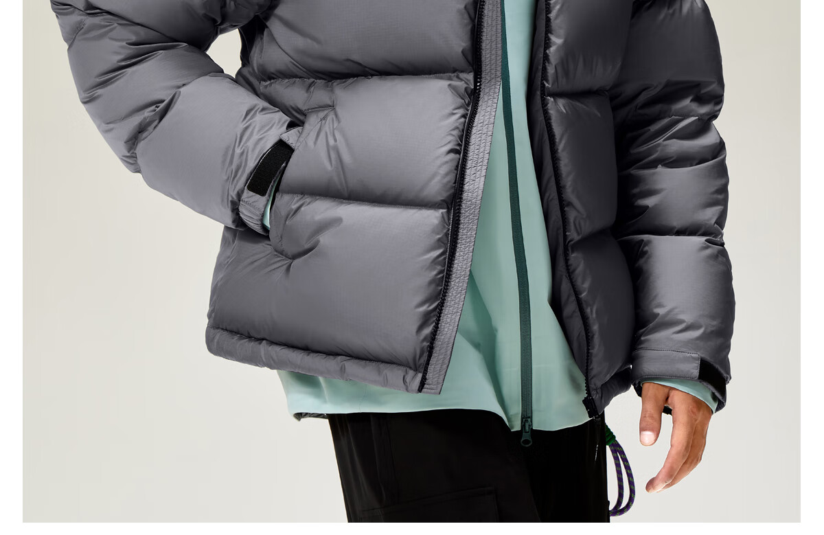 CAMEL Huoyanshan 2.0 down Jacket for Men, Winter New Style, Thickened Warm Puffer Coat, Short Outerwear M13CR07066E 15