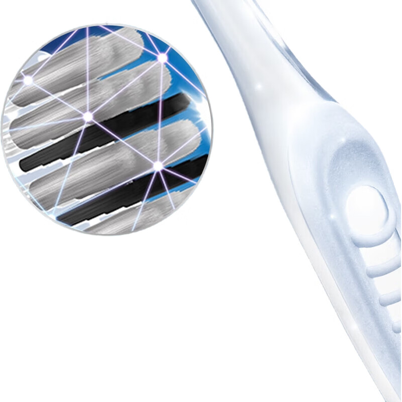 Зубная щетка Oral-B Micro-Silver, защита десен, антибактериальная, ультрамягкие щетинки, 2 шт.