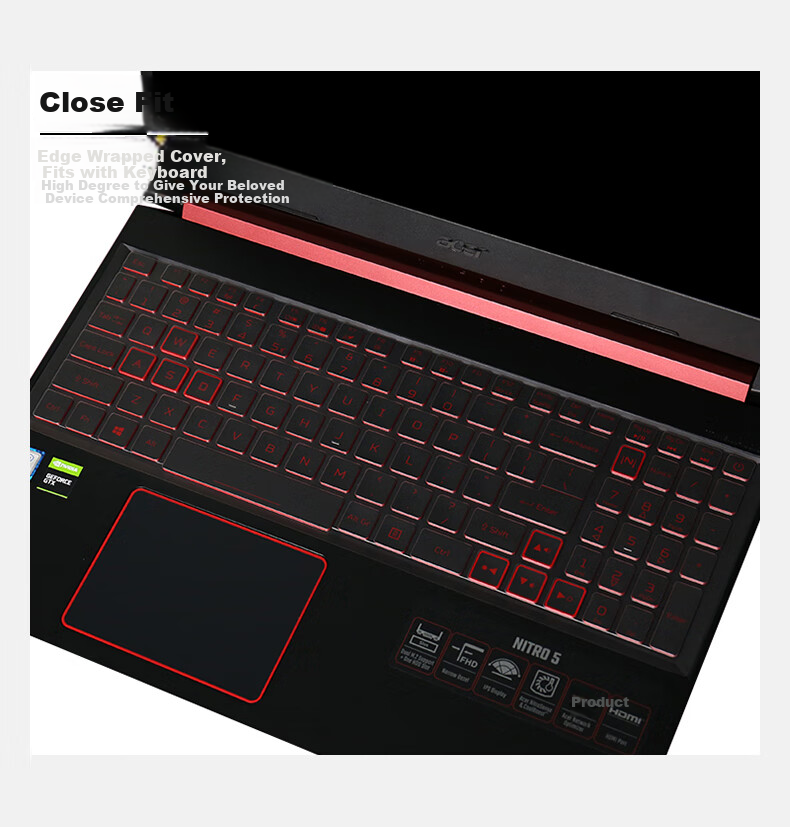 Jiasu Hugui Dark Knight · Jing 6/jing 7/jing 7S Keyboard Cover, High-Definition Screen Protector, 16-Inch Laptop Protective Film Set, One Complete Kit Saves Time And Effort 2