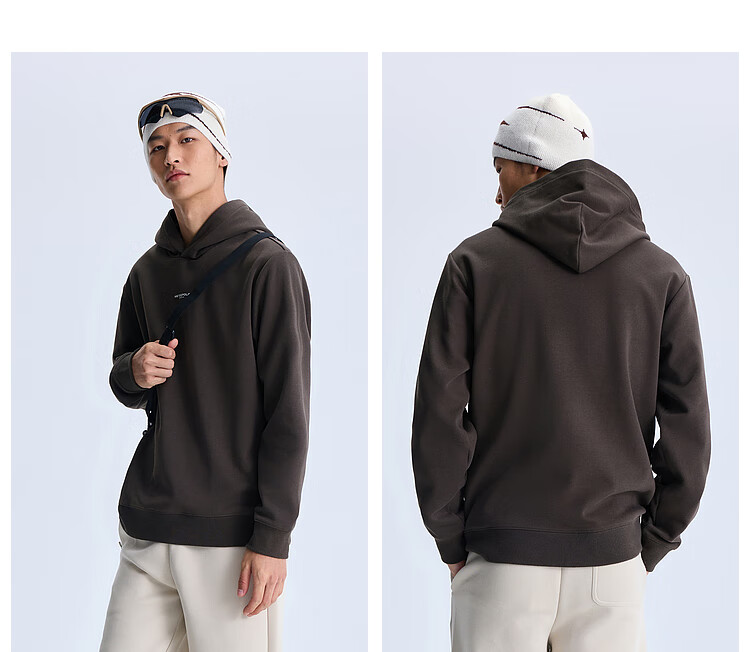 Meters Bonwe Hooded Sweatshirt, Unisex Style for Spring, New Trendy Cool Versatile Casual Couple Outfit Top 8