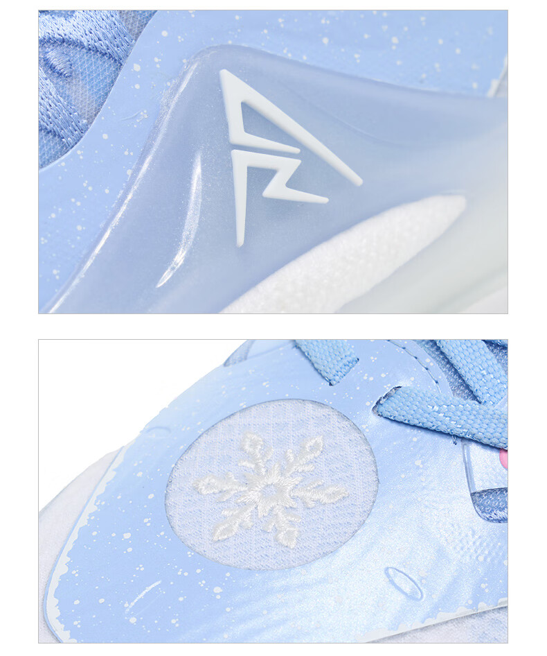 RIGORER [Lifu Si Er Da] Men's Basketball Shoes with Shock Absorption And Rebound, Ice Cream Color, Size 49.5 7