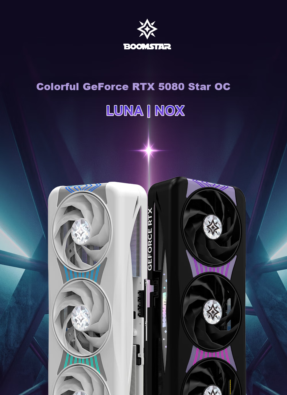Yingchi GeForce RTX 5080 Xingyao LUNA OC 16GB GDDR7, DLSS Gaming Design OpenClaw, Local Deployment NVIDIA Graphics Card 2