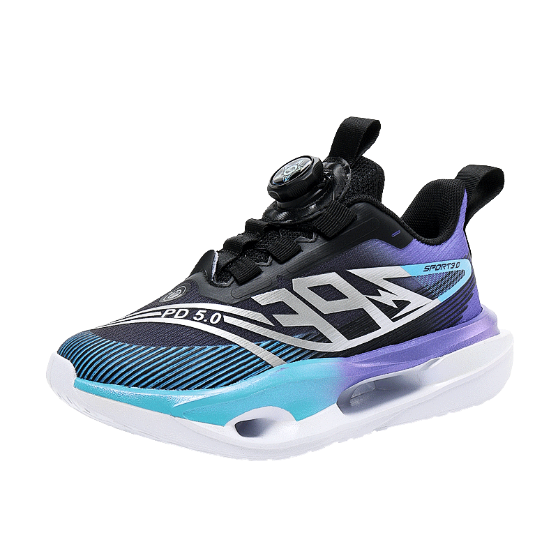 7-PE Boys' Sports Shoes 2026 Spring Autumn Breathable Mesh Running Shoes Soft Sole Lightweight Kids' Sneakers for Boys
