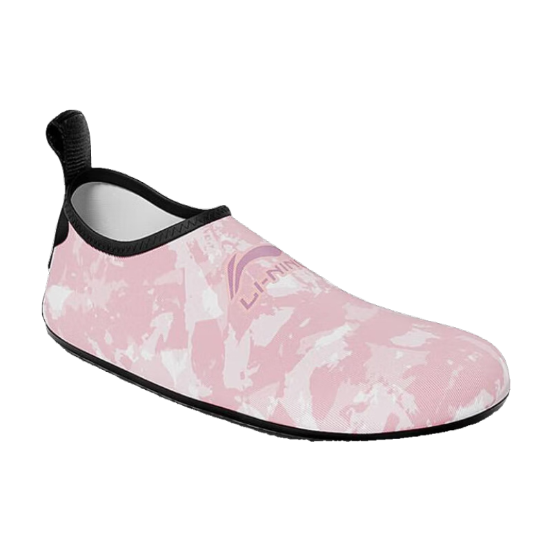 Li-Ning Beach Shoes for Men And Women, Swimming And Rafting Sandals, Non-Slip, Cut-Resistant, Skin-Friendly, Water Park, Beach Combing, Snorkeling, Breathable, Wear-Resistant