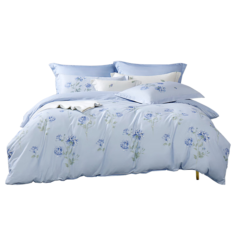 Mercury Home Textiles 100% Cotton Pure Cotton Quilt Cover Single A-Class Duvet Cover Bedding Dormitory Single 150x210 Home Collection