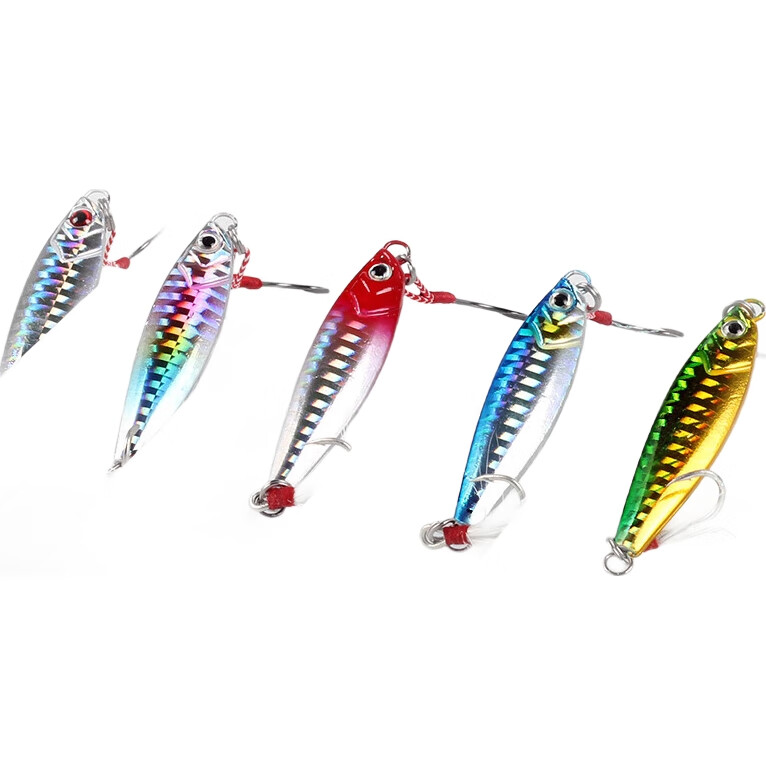 Воблер Erciyuan Lure Fishing Bait, 10г, для морской и пресноводной рыбалки, имитация мелкой рыбы, металлическая искусственная приманка для дальнего заброса, подходит для окуня и морского окуня