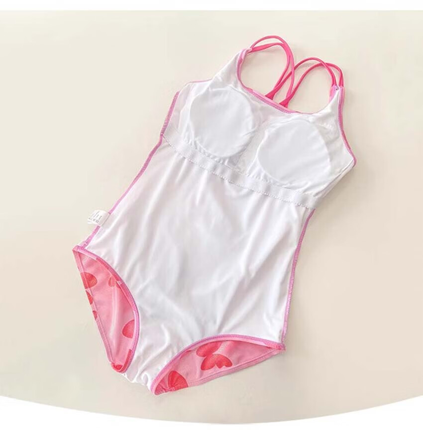 Barbie Women's Competitive Swimsuit One-Piece Triangle Sexy Printed Backless Swimwear for Professional Training in Swimming Pools 15
