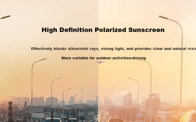 Bertha Polarized Sunglasses for Men, Day And Night Use, Photochromic, Driver-Specific, Outdoor Cycling Glasses 11