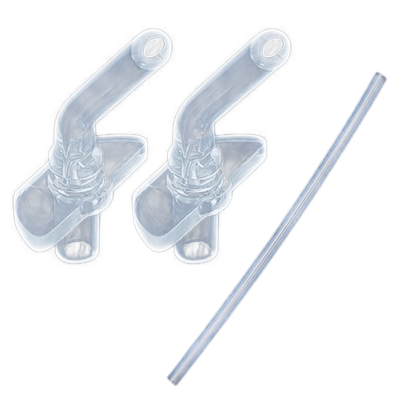 SNOOPY Children's Insulated Cup Silicone Straw And Spout Accessory Set: 2133 Spouts 2 Pieces + Straw 1 Piece