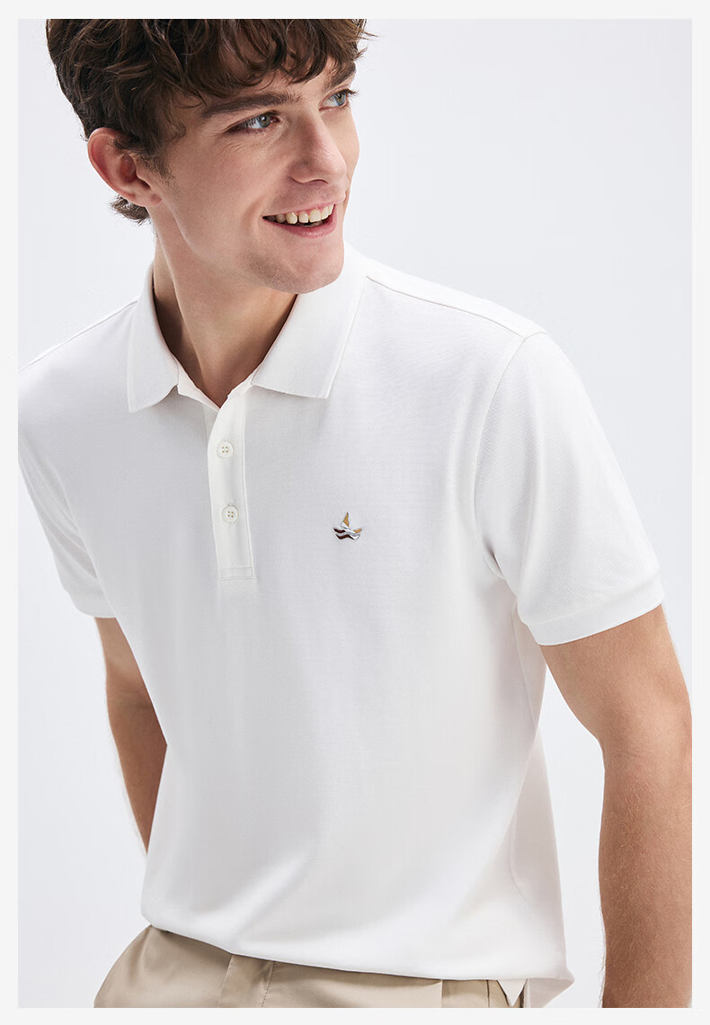 Navikail Italian Small Sailboat Men's Quick-Dry Casual Short Sleeve Polo Shirt X1325525511 Dark Blue XL 1