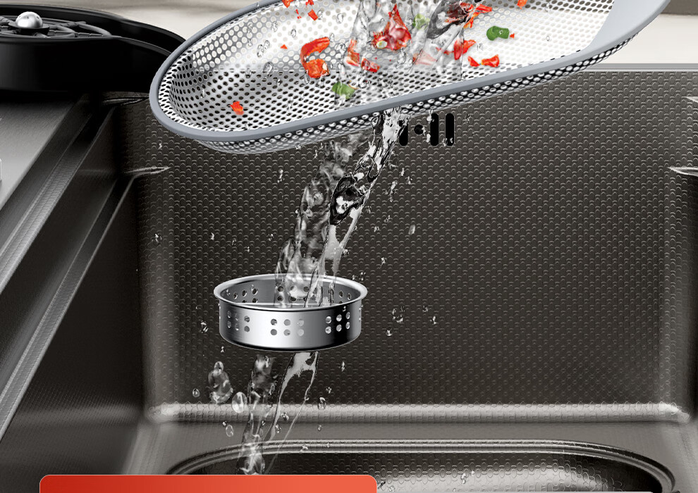 ARROW 3mm Thickened Large Single Sink, 304 Stainless Steel Vegetable Washing Basin, Handmade Nano Sump [Renovation Subsidy 15%] 12