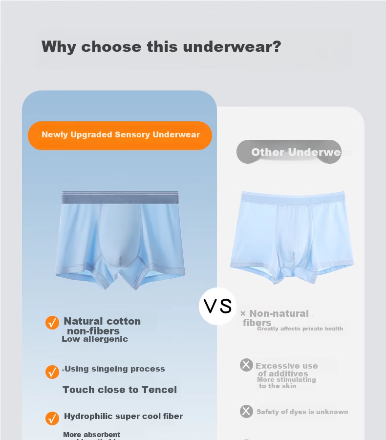 Hzasz Youth Cotton Underwear for Boys, No Chafing, Boys' Boxer Briefs, No Pinching PP, Mid to Big Kids Puberty Shorts 1