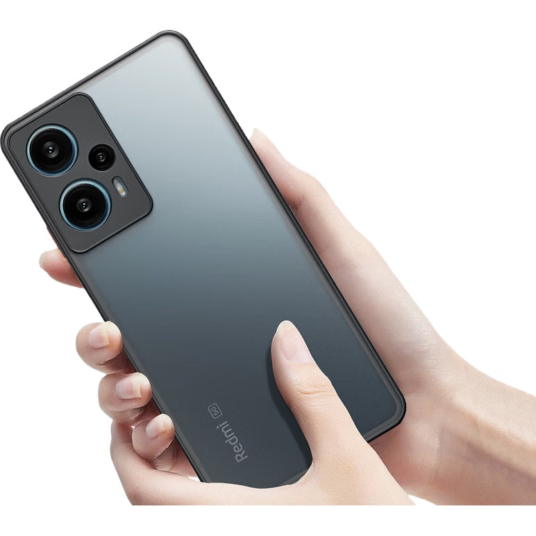 Чехол для Xiaomi Redmi Note 12 Turbo HotFire, противоударный силиконовый с защитой объектива, простой стиль, контрастные цвета