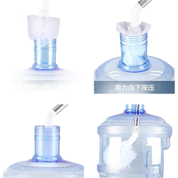 Емкость для воды BJ Pure Water Bucket, пищевой поликарбонат, 7.5 л, с ручкой и щеткой