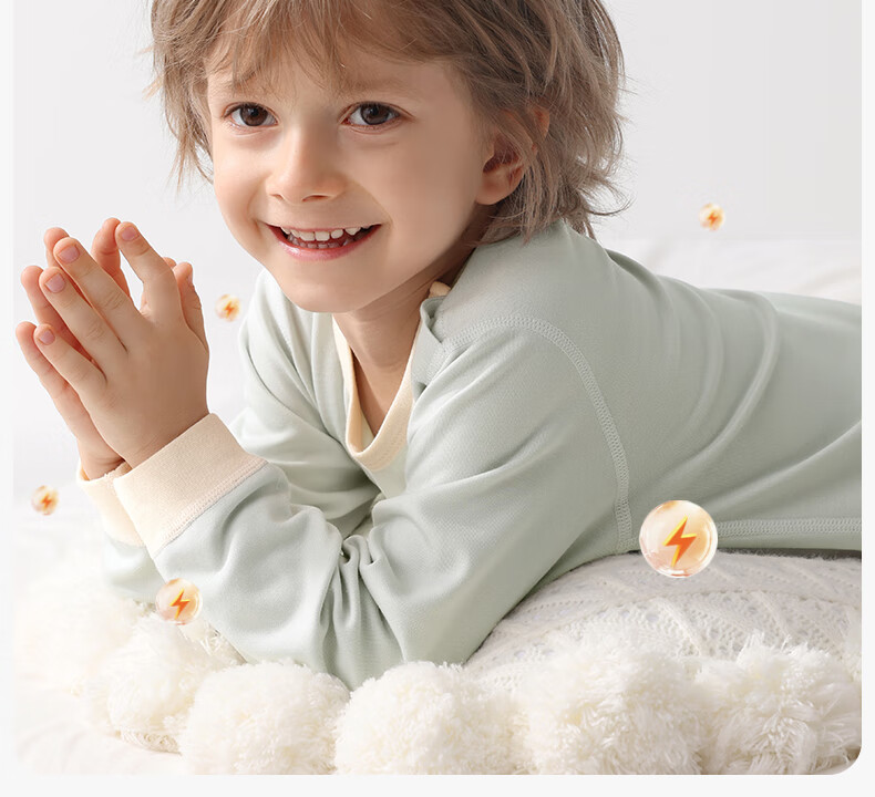 Beitais Kids Thermal Base Layer Shirt Spring Autumn Boys Girls Warm Ginger Heat Baby Single Warm Top Autumn Wear 17
