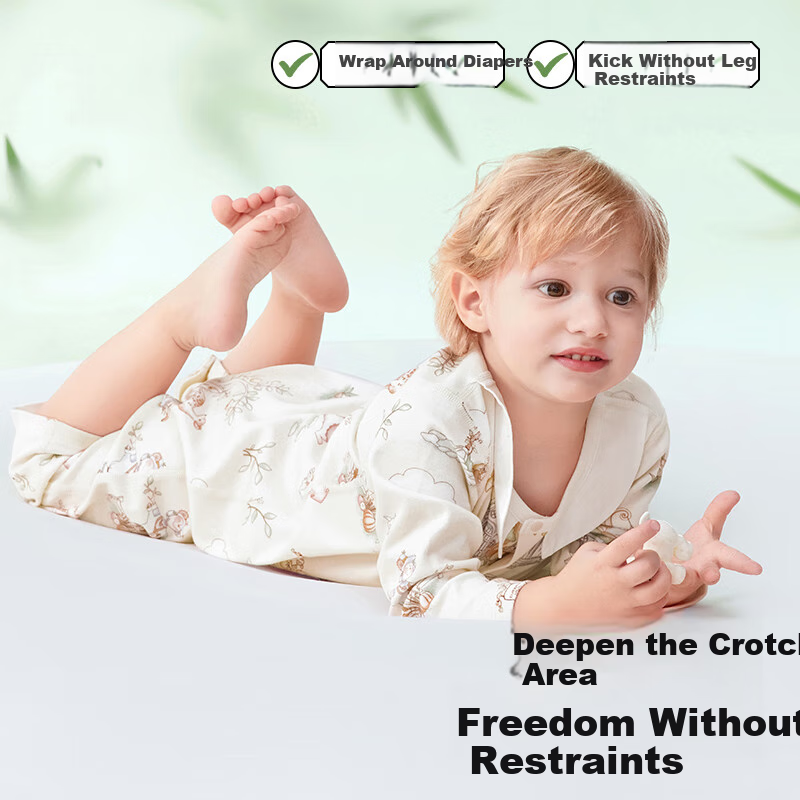 Beitaisi Baby Clothes Spring And Autumn Style, Unisex Infant Romper for Going Out, Class A Breathable Newborn Onesie
