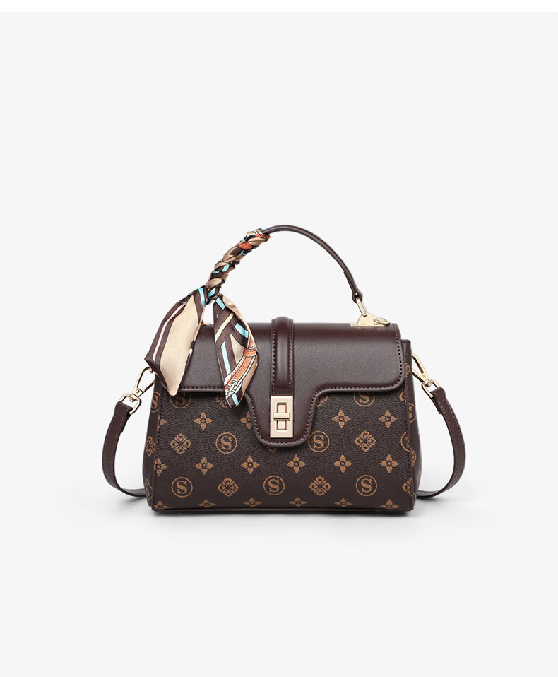 Aiqinghai Handbag, Women's Crossbody Bag, Shoulder Bag, Large Capacity, Light Luxury Brand, Birthday And Mother's Day Gift, Practical Present for Mom 15