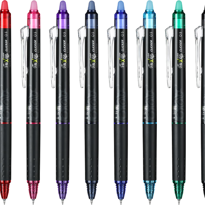 PILOT Retractable Erasable Gel Pen 0.5mm Signing Pen Water-Based Pen Erasable Student Stationery Set Office Supplies Light Blue 12-Pack BLRT-FRP5