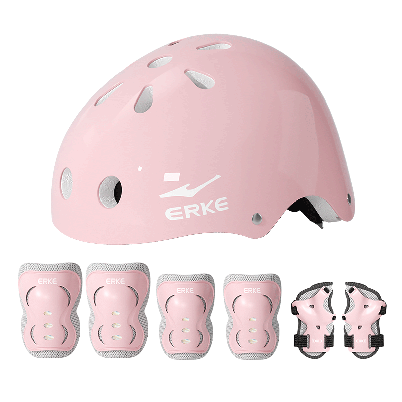 Hongxing Erke Kids Roller Skating Protective Gear Helmet Bicycle Riding Anti-Fall Full Set Balance Bike Ice Skating Skateboard Protective Equipment